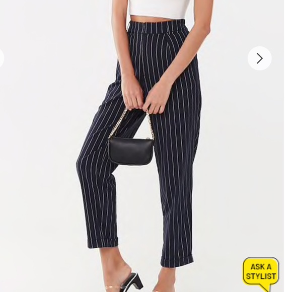 pinstripe pants forever 21